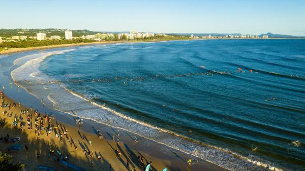 drone swim destination spit content