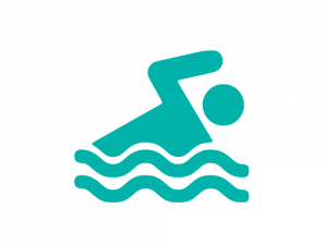 Swim start icon